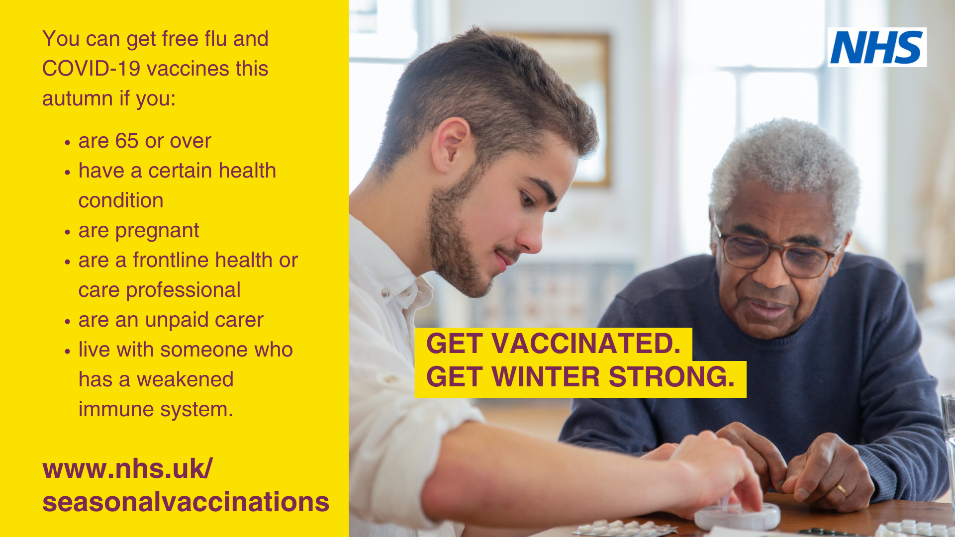 Get Vaccinated this Winter Adult